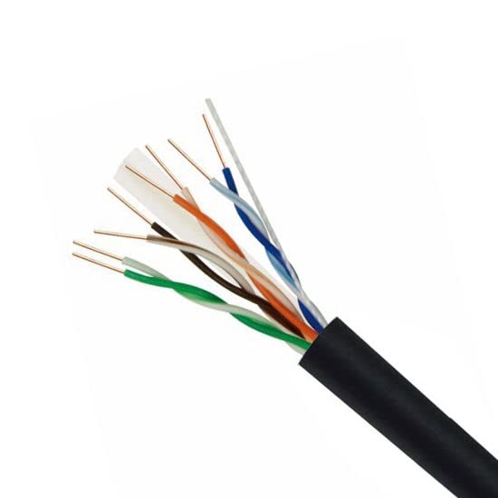 305M CAT6 Outdoor Ethernet Cable Reel UTP Network Solid Core CCA